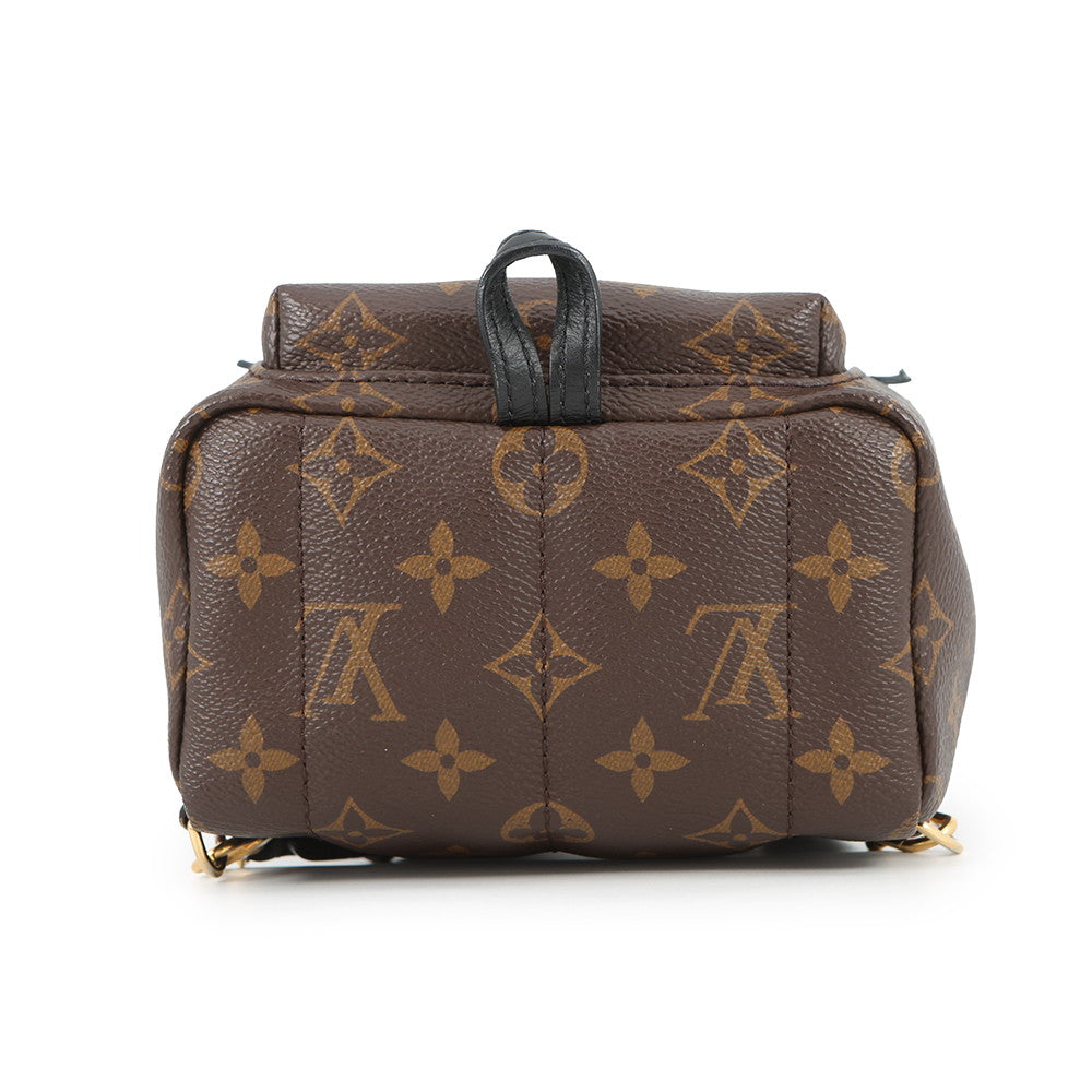 LOUIS VUITTON Palm Springs Backpack NoirM44873 Monogram Size MINI