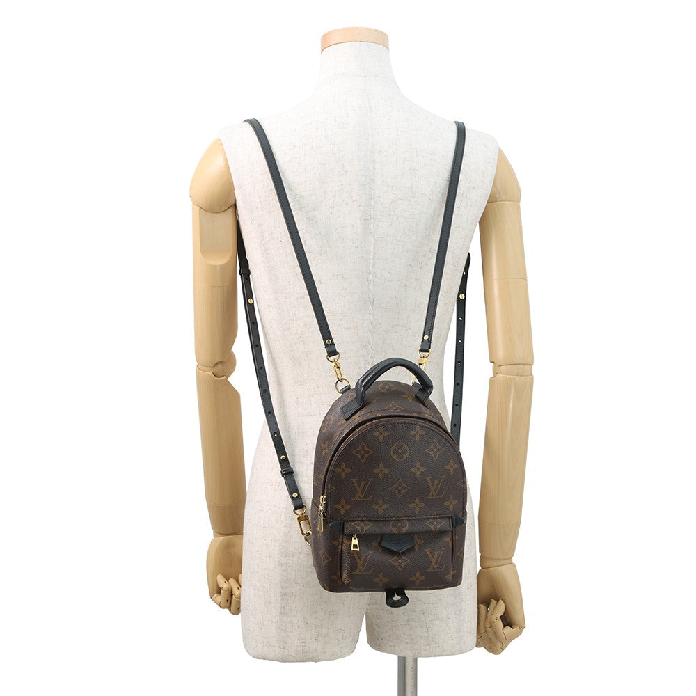 LOUIS VUITTON Palm Springs Backpack NoirM44873 Monogram Size MINI