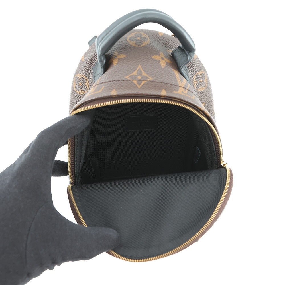 LOUIS VUITTON Palm Springs Backpack NoirM44873 Monogram Size MINI