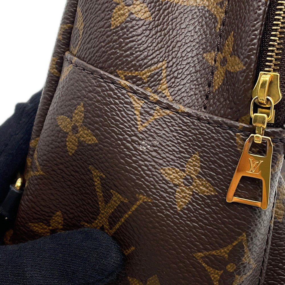 LOUIS VUITTON Palm Springs Backpack NoirM44873 Monogram Size MINI