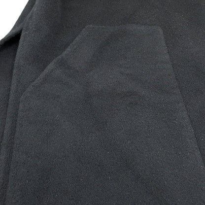 HERMES Long vest Size 40 Black2H0132DA Cashmere100%