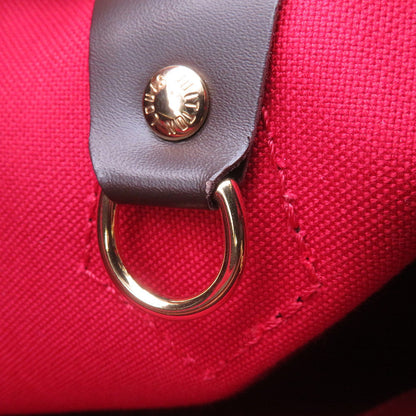 LOUIS VUITTON Speedy Bandouliere RedN40575 Damier Ebene Canvas Size 25