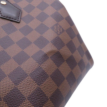 LOUIS VUITTON Speedy Bandouliere RedN40575 Damier Ebene Canvas Size 25