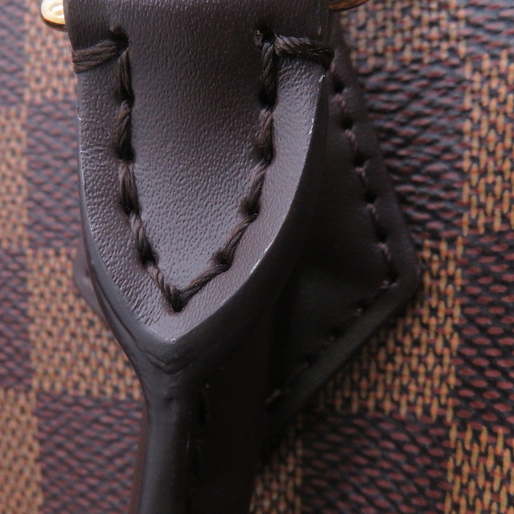 LOUIS VUITTON Speedy Bandouliere RedN40575 Damier Ebene Canvas Size 25