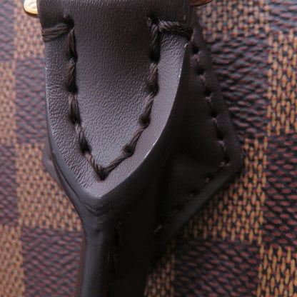 LOUIS VUITTON Speedy Bandouliere RedN40575 Damier Ebene Canvas Size 25