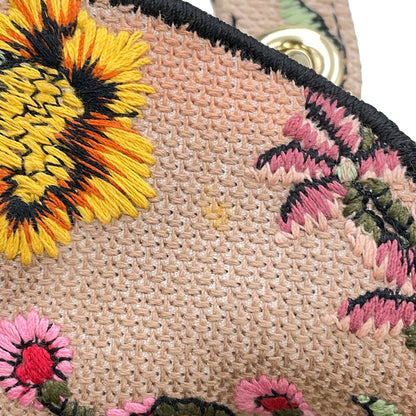 Dior Lady D-LITE 2way Bag Jasmin FlowerMulticolorM0500OEAU Canvas Size Mini