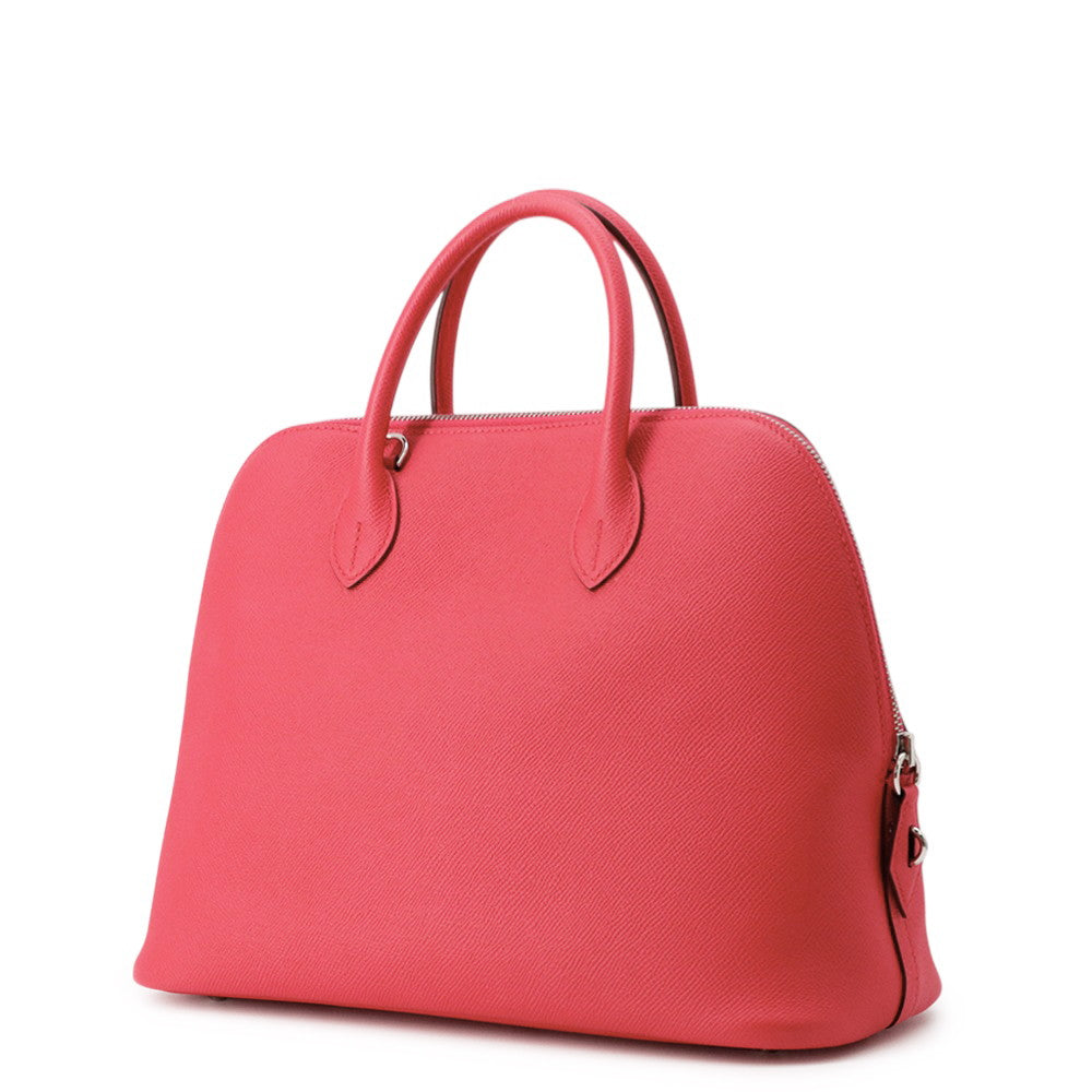 HERMES Bolide 1923 Rose Extreme Epsom Size 30