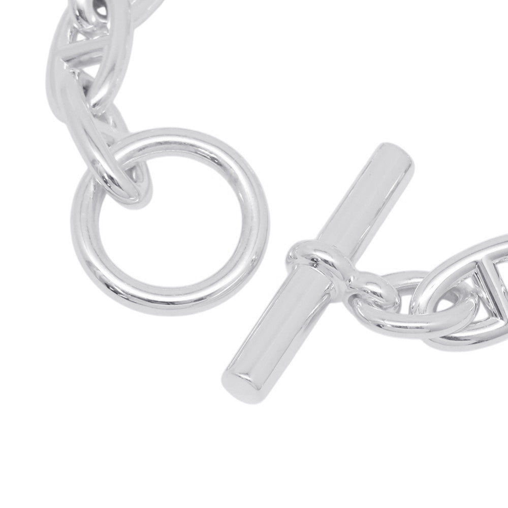 HERMES Chaine d'Ancre Bracelet 12 frames Size GM SV925