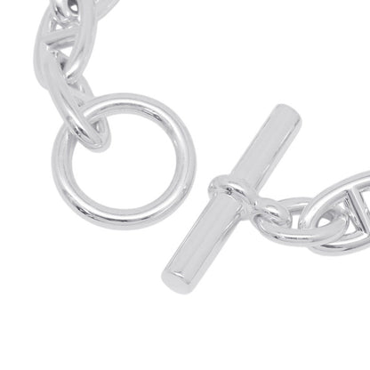HERMES Chaine d'Ancre Bracelet 12 frames Size GM SV925