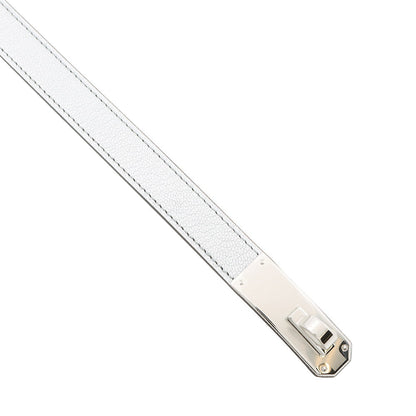 HERMES Kelly Belt Argent Chevre Shamqila
