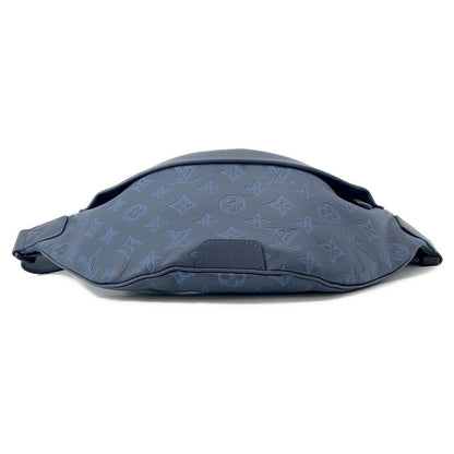 LOUIS VUITTON Discovery・Bumbag Noir/Navy BlueM45729 Monogram Shadow Size PM