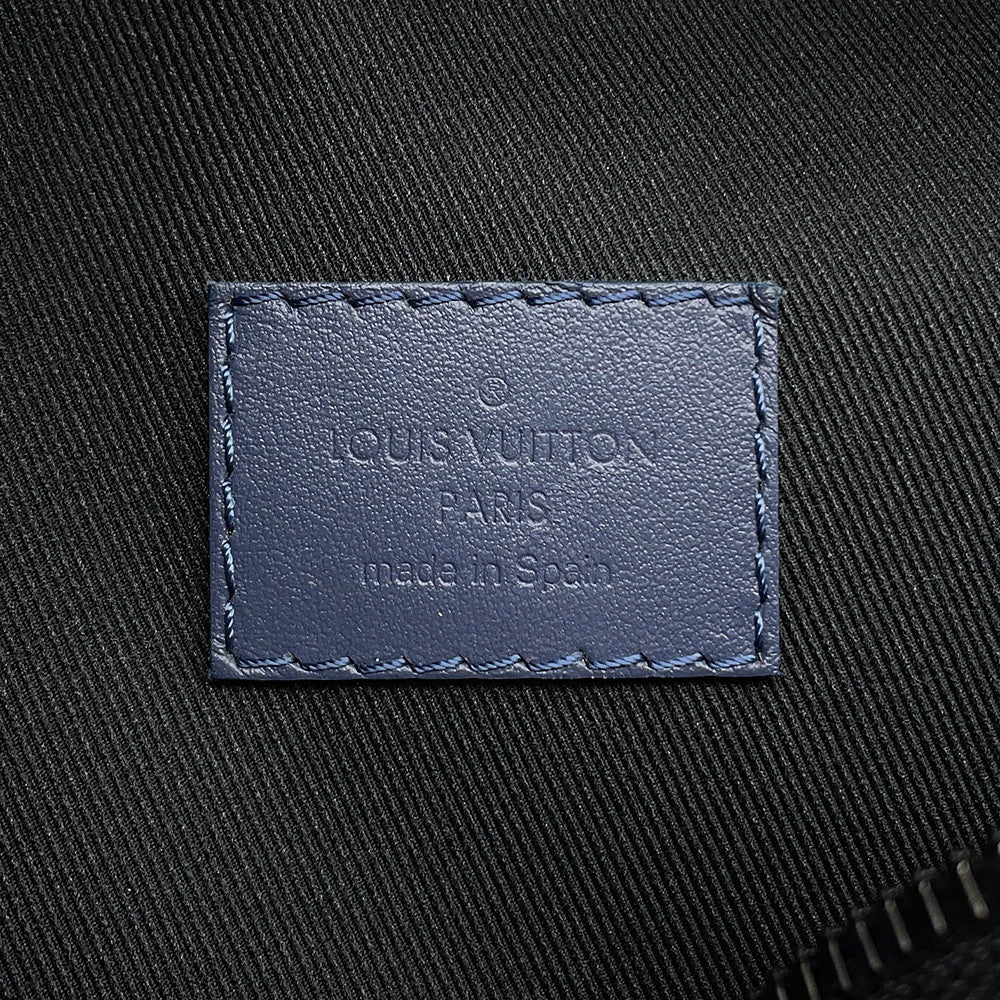 LOUIS VUITTON Discovery・Bumbag Noir/Navy BlueM45729 Monogram Shadow Size PM
