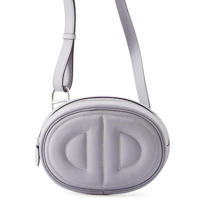 HERMES In the Loop Body Bag Green Pantan Swift Leather