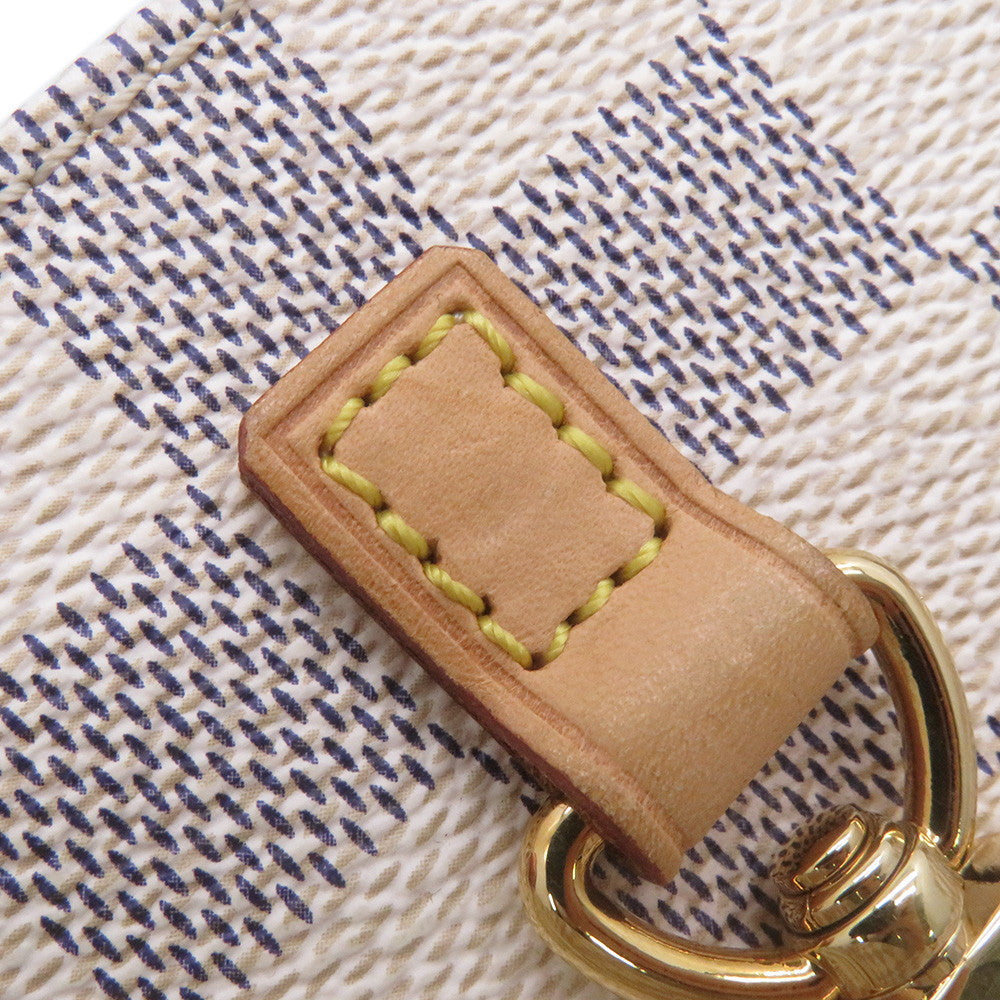 LOUIS VUITTON Plan Soleil Cabas BeigeN41179 Damier Azur Size PM