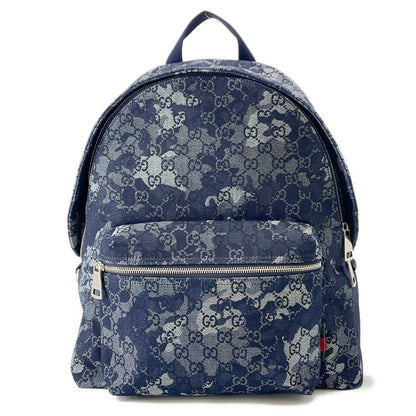 GUCCI GGDenim Large Backpack Navy849008 GGDenim