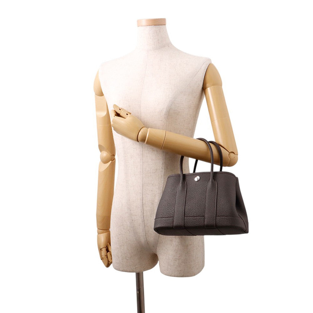 HERMES Neo Garden Bebran Negonda Leather Size 23