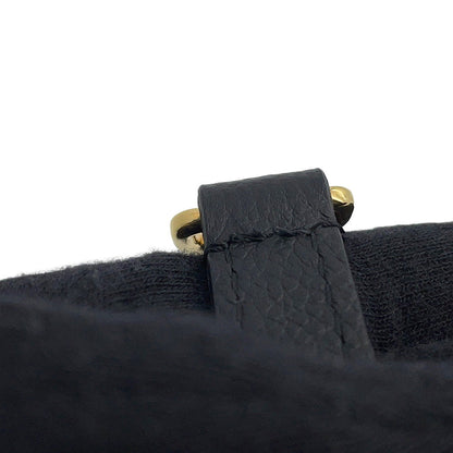 LOUIS VUITTON Petit Palais Noir/BeigeM58913 Bicolor Monogram Empreinte Leather Size PM