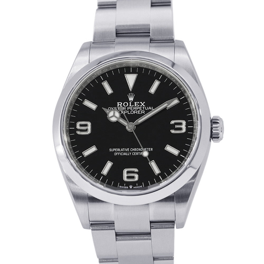 ROLEX Explorer 36 W36mm Stainless Steel Black Dial124270