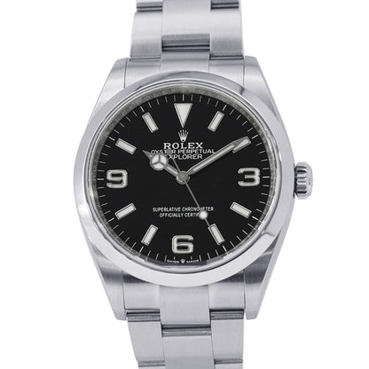 ROLEX Explorer 36 W36mm Stainless Steel Black Dial124270