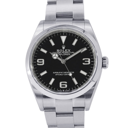 ROLEX Explorer 36 W36mm Stainless Steel Black Dial124270