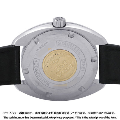 SEIKO King Seiko 45KS Superior Chronometer W37mm Stainless Steel Leather Silver Dial4502ｰ8010