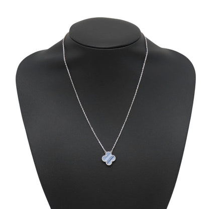 Van Cleef & Arpels Vintage Alhambra PendantVCARD34900 18K White Gold