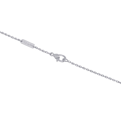 Van Cleef & Arpels Vintage Alhambra PendantVCARD34900 18K White Gold