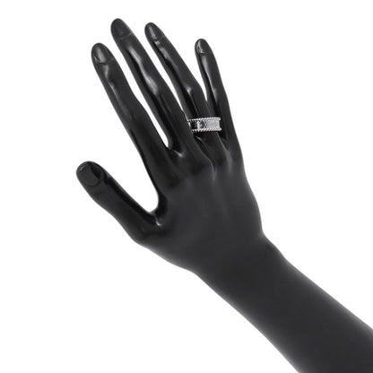 Van Cleef & Arpels Perlée Senior Tulle Ring Size 52/#12VCARN32352/VCARN32300 18K White Gold