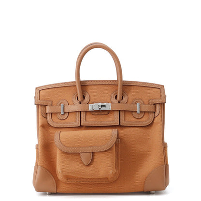HERMES Birkin Cargo Gold Towar Goeran Swift Leather Size 25