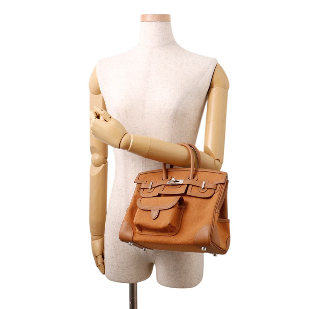 HERMES Birkin Cargo Gold Towar Goeran Swift Leather Size 25