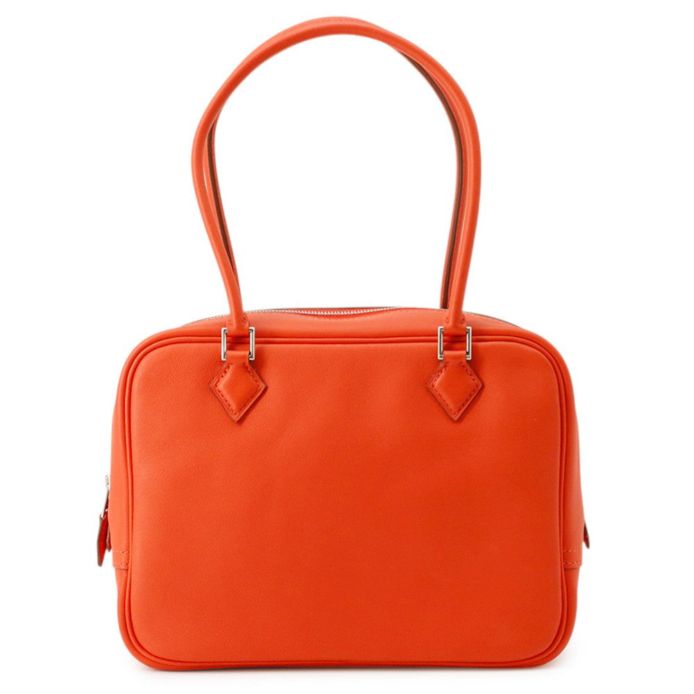 HERMES Plume Capucines Swift Leather Size Mini