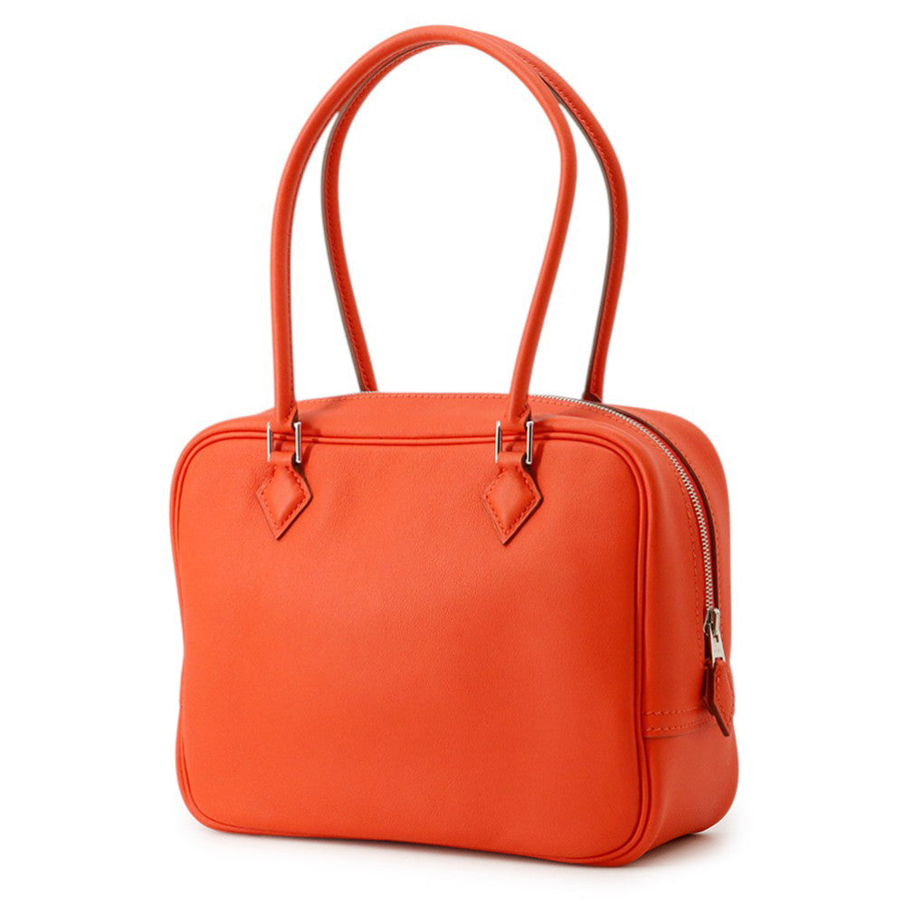 HERMES Plume Capucines Swift Leather Size Mini