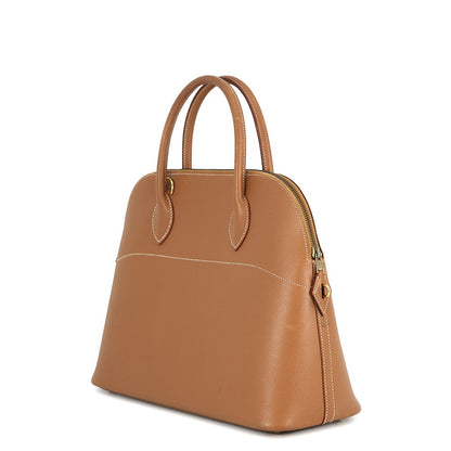 HERMES Bolide Gold Courchevel Size 35