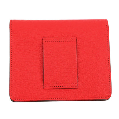 HERMES Roulis Roulis Slim Rouge Coeur Chevre Myzore Goatskin
