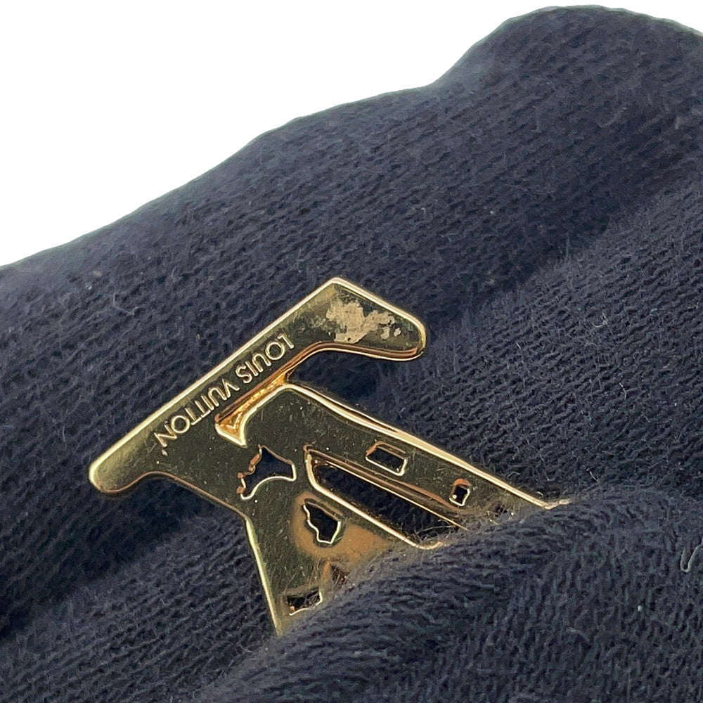 LOUIS VUITTON Bracelet Lady LV DoreM1683A Metal strass