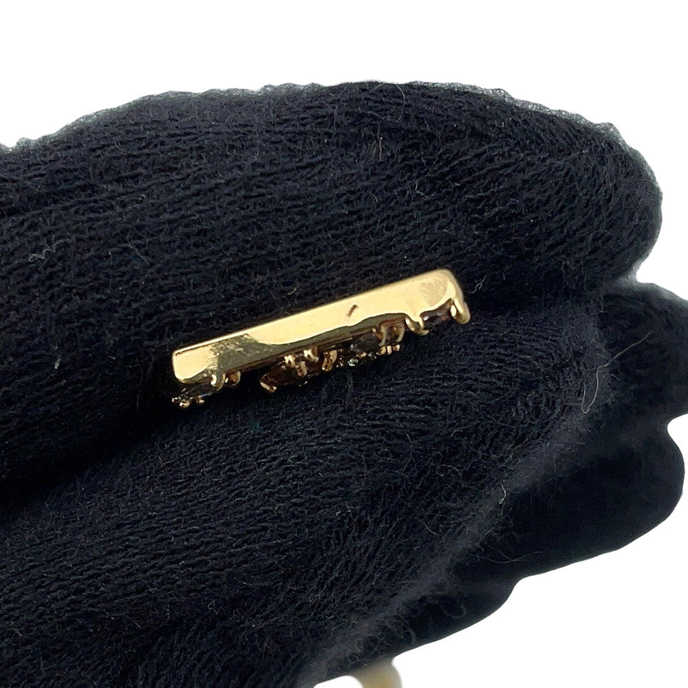 LOUIS VUITTON Bracelet Lady LV DoreM1683A Metal strass