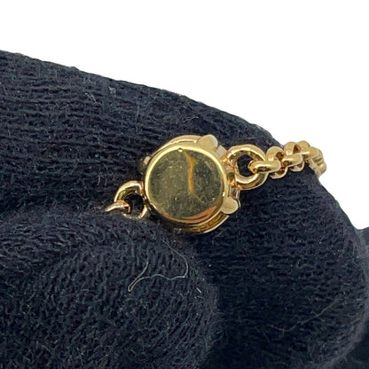 LOUIS VUITTON Bracelet Lady LV DoreM1683A Metal strass
