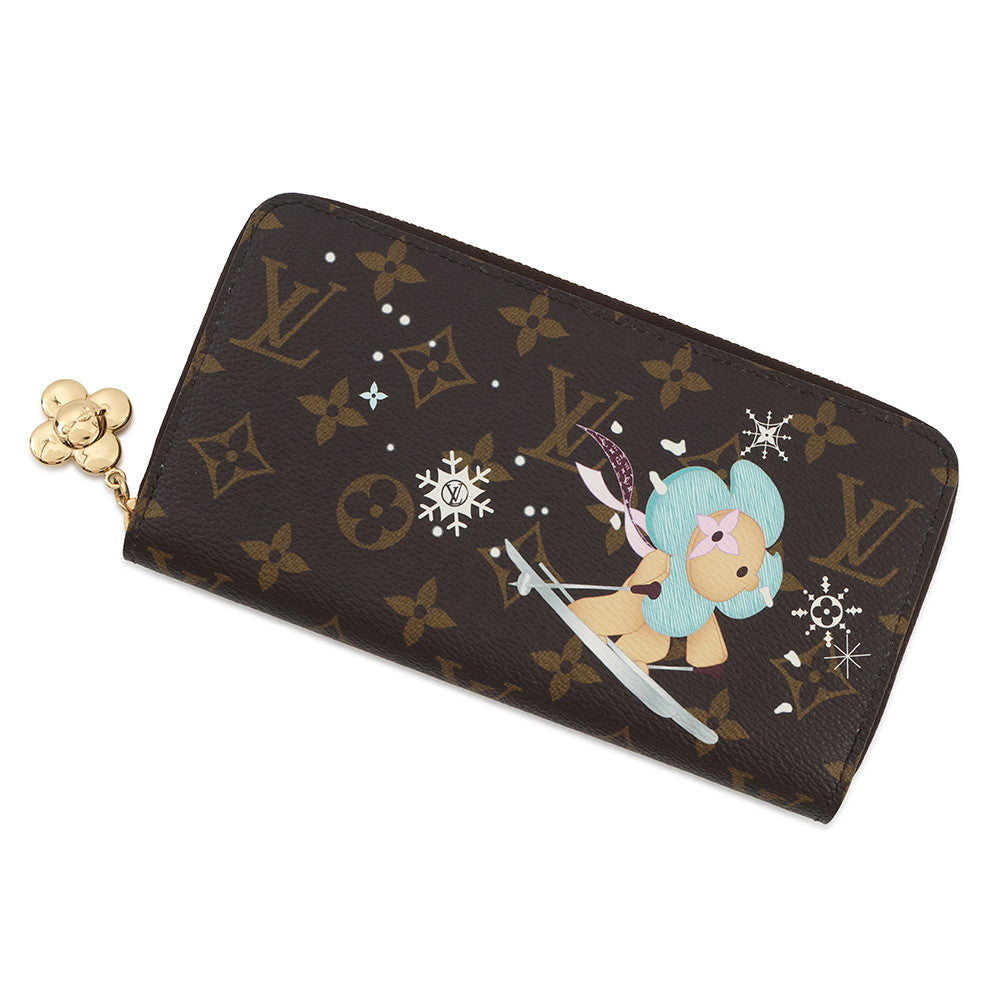 LOUIS VUITTON Zippy Wallet Azur FrostM12223 Monogram/Vivienne