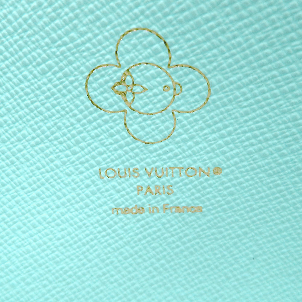 LOUIS VUITTON Zippy Wallet Azur FrostM12223 Monogram/Vivienne