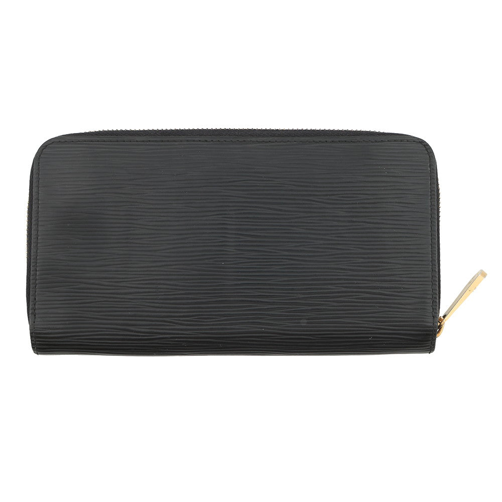 LOUIS VUITTON Zippy Wallet NoirM61857 Epi Leather