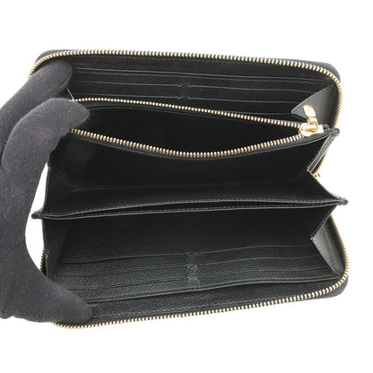 LOUIS VUITTON Zippy Wallet NoirM61857 Epi Leather