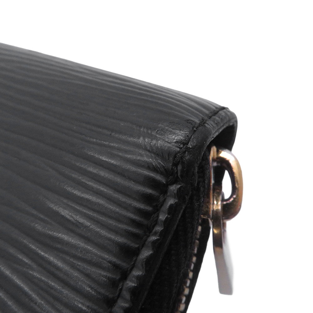 LOUIS VUITTON Zippy Wallet NoirM61857 Epi Leather