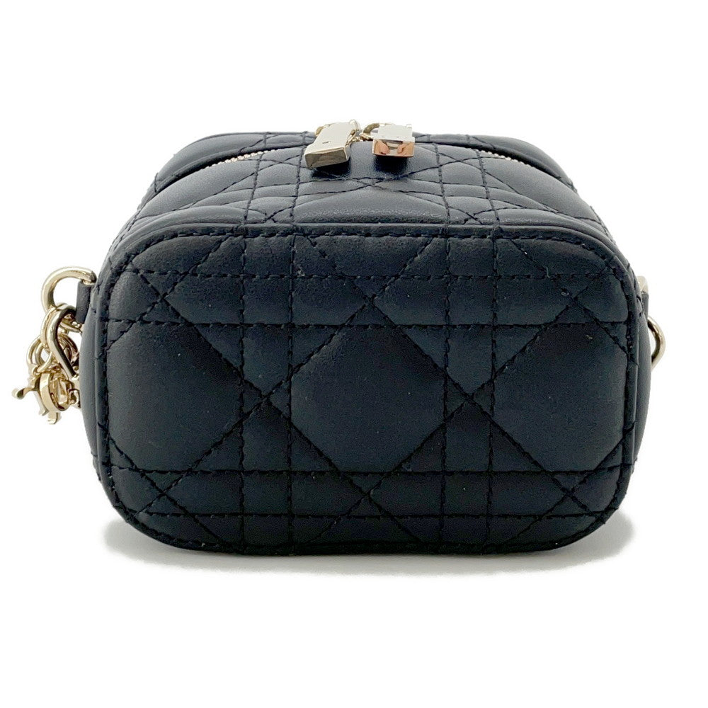 Dior Lady Dior Vanity BlackM0505OWEV Lambskin Size micro