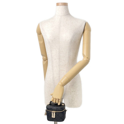 Dior Lady Dior Vanity BlackM0505OWEV Lambskin Size micro