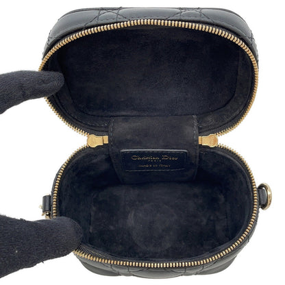 Dior Lady Dior Vanity BlackM0505OWEV Lambskin Size micro