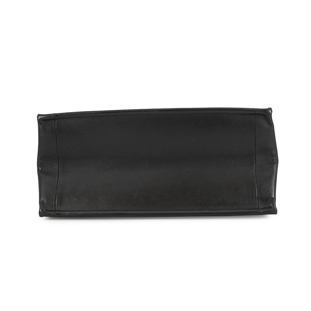 Dior Archi Cannage Essential Tote Bag BlackM8721OZVJ Calf Leather Size Medium