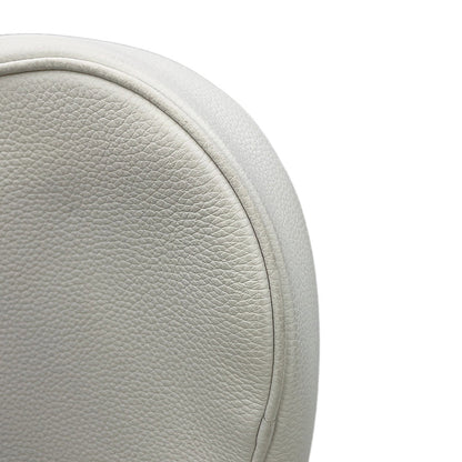 Dior Saddle bag White Leather Canvas