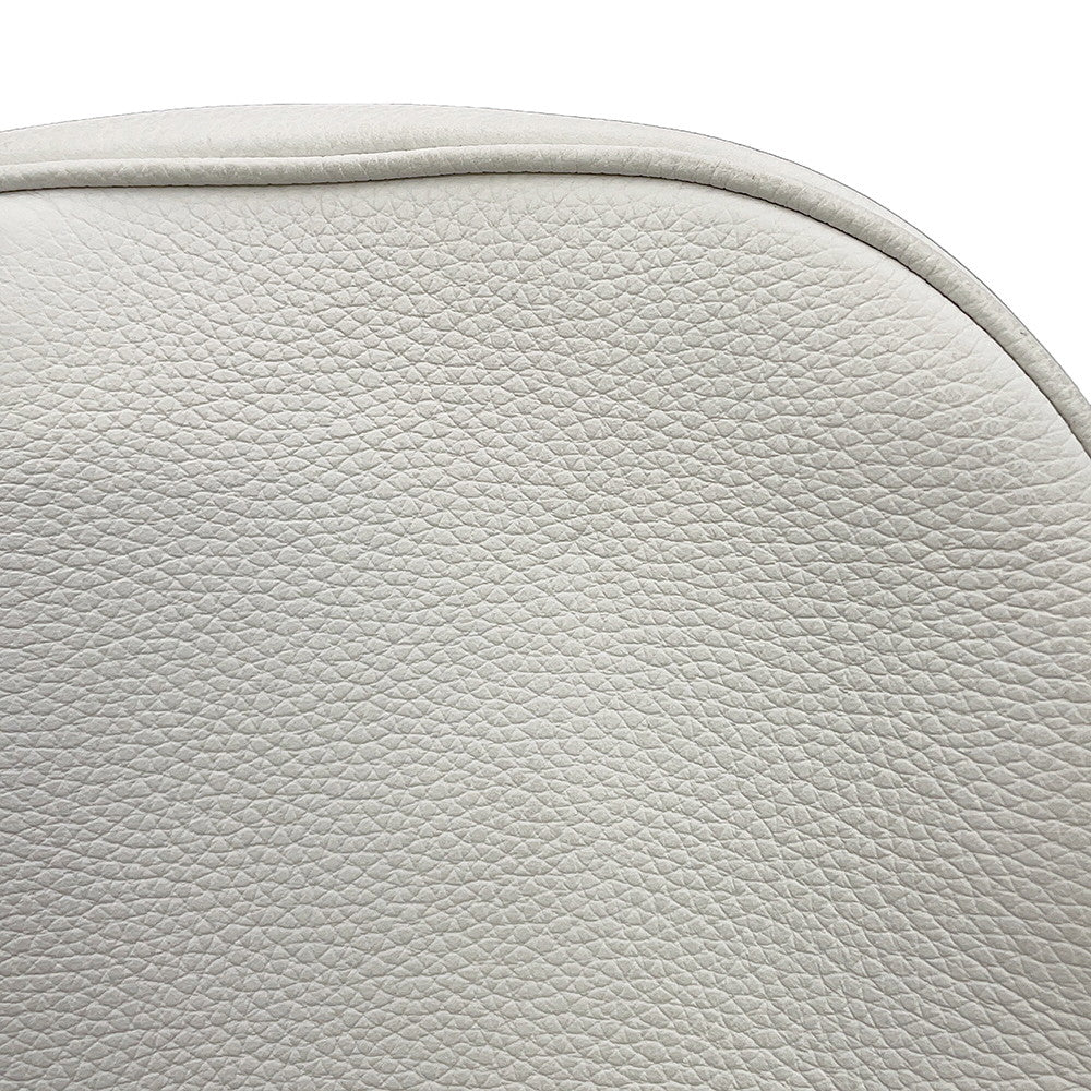 Dior Saddle bag White Leather Canvas