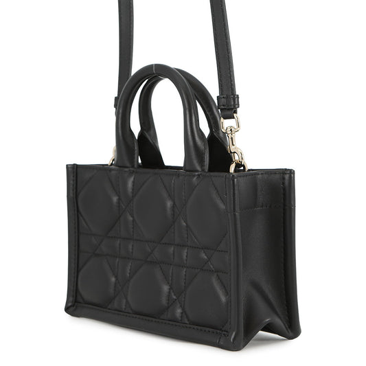 Dior Macrocannage Book Tote BlackS5573OWHP Calf Leather Size Mini