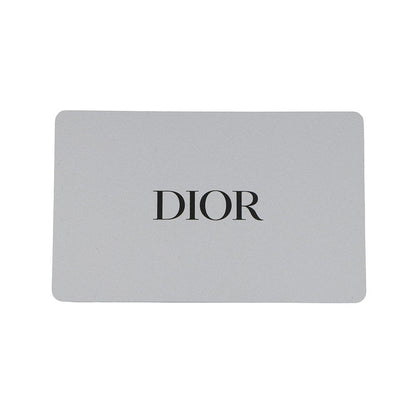 Dior Macrocannage Nomade Pouch BlueS5553OMIG Lamb Leather Size Small